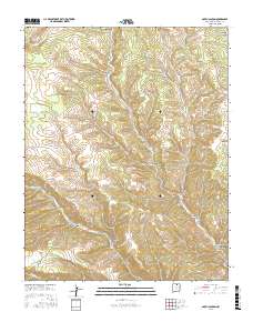 Abreu Canyon 2017 topographic map thumbnail