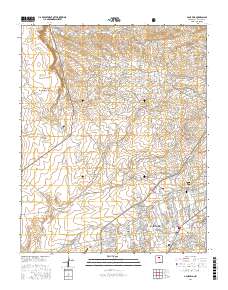 Agua Fria 2017 topographic map thumbnail
