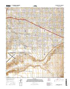 Albuquerque East 2017 topographic map thumbnail