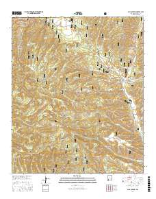 Allie Canyon 2017 topographic map thumbnail