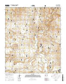 Alma 2017 topographic map thumbnail