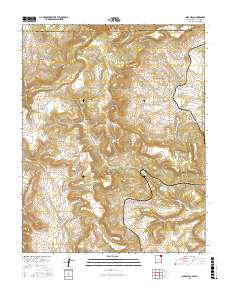 Alps Mesa 2017 topographic map thumbnail