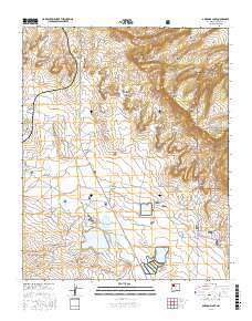 Ambrosia Lake 2017 topographic map thumbnail