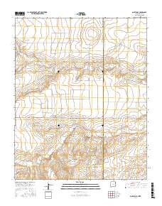 Amistad SE 2017 topographic map thumbnail