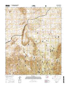 Ancho 2017 topographic map thumbnail