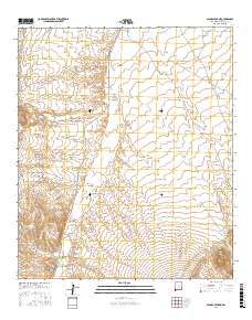 Animas Peak NE 2017 topographic map thumbnail