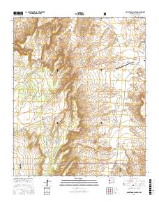 Armstrong Canyon 2017 topographic map thumbnail