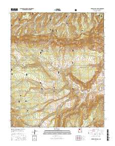 Arroyo Del Agua 2017 topographic map thumbnail