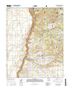 Arroyo Hondo 2017 topographic map thumbnail