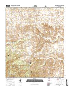Arroyo Serrano West 2017 topographic map thumbnail