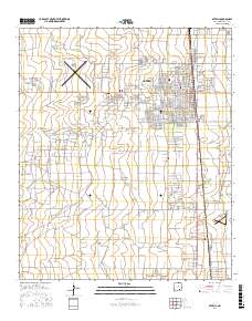 Artesia 2017 topographic map thumbnail