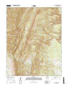 Ash Mountain 2017 topographic map thumbnail