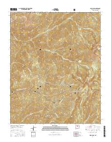 Aspen Basin 2017 topographic map thumbnail