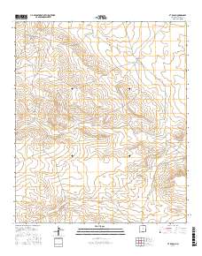 B T Ranch 2017 topographic map thumbnail