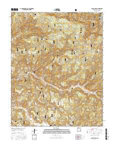 Bancos Mesa 2017 topographic map thumbnail