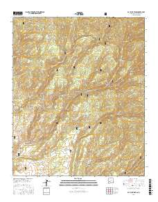Bay Buck Peaks 2017 topographic map thumbnail