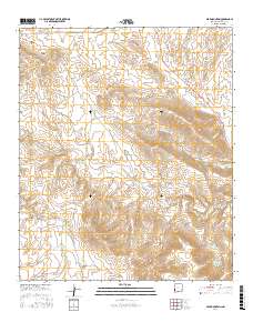 Bear Mountain 2017 topographic map thumbnail