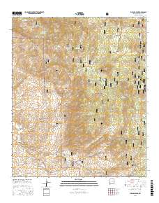 Bullard Peak 2017 topographic map thumbnail