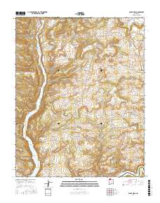 Burnt Mesa 2017 topographic map thumbnail