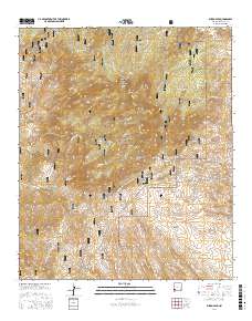 Burro Peak 2017 topographic map thumbnail