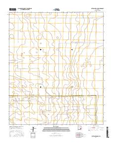 Button Mesa NE 2017 topographic map thumbnail