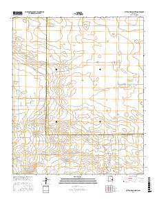 Button Mesa North 2017 topographic map thumbnail