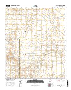 Button Mesa South 2017 topographic map thumbnail