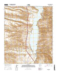 Caballo 2017 topographic map thumbnail