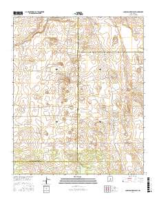 Camaleon Draw East 2017 topographic map thumbnail