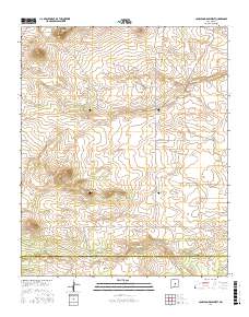 Camaleon Draw West 2017 topographic map thumbnail