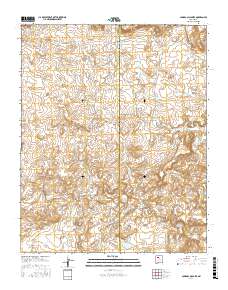 Canada Calladita 2017 topographic map thumbnail