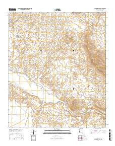 Canador Peak 2017 topographic map thumbnail