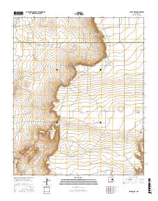 Candy Mesa 2017 topographic map thumbnail