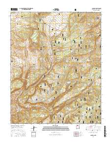 Canjilon 2017 topographic map thumbnail
