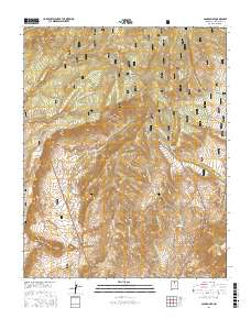 Canjilon SE 2017 topographic map thumbnail