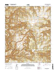 Canon Encierro 2017 topographic map thumbnail