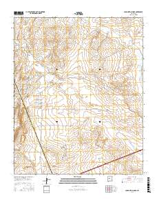 Canoncito School 2017 topographic map thumbnail