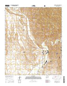 Canteen Canyon 2017 topographic map thumbnail