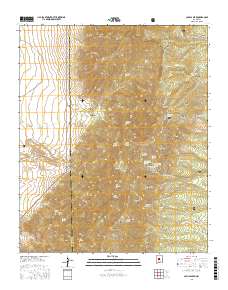 Capilla Peak 2017 topographic map thumbnail