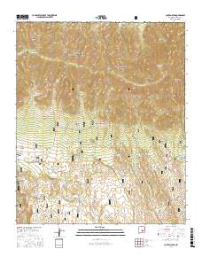 Capitan Peak 2017 topographic map thumbnail