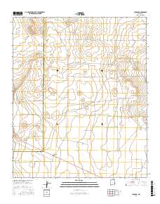 Caprock 2017 topographic map thumbnail