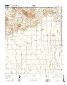Caprock Mountain 2017 topographic map thumbnail