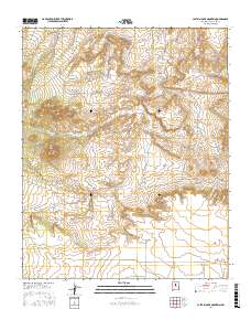 Captain Davis Mountain 2017 topographic map thumbnail