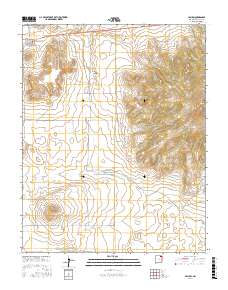 Capulin 2017 topographic map thumbnail