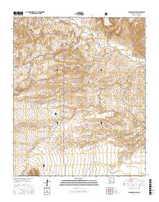Carbon Springs 2017 topographic map thumbnail