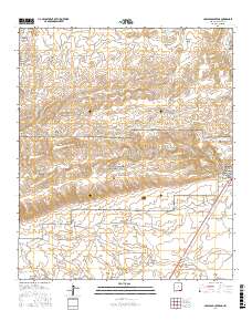Carlsbad Caverns 2017 topographic map thumbnail