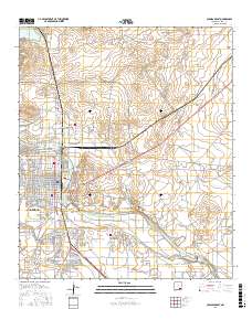 Carlsbad East 2017 topographic map thumbnail