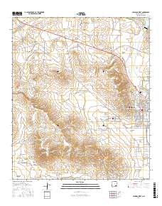 Carlsbad West 2017 topographic map thumbnail