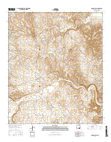 Carnero Peak 2017 topographic map thumbnail