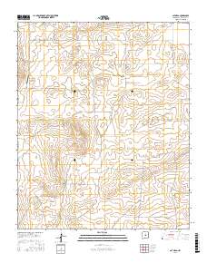 Cat Mesa 2017 topographic map thumbnail